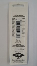 4.3K Ohm, 1/8W, 2% Metal Film Flameproof Resistor (6Pk)