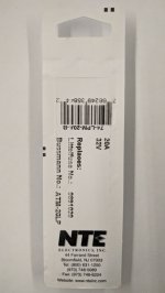 20 Amp Yellow (APS) Low Profile Mini-Blade Fuse 32V (5Pk)