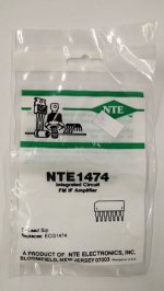 NTE1474 IC, FM IF Amp, 7-Lead SIP