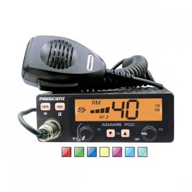 President Adams FCC 40CH AM CB Radio