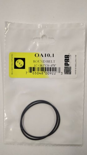 OA10.1 Round Rubber Belt 10.1" IC, .07" Cross Section