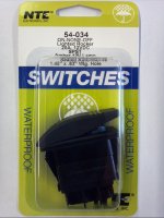 Amber 12V Inc Lighted SPST On-None-Off 12V 20A