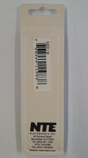 1,800pf/1.8nf/0.0018uf 1000V Ceramic Disc Capacitor (2Pk)