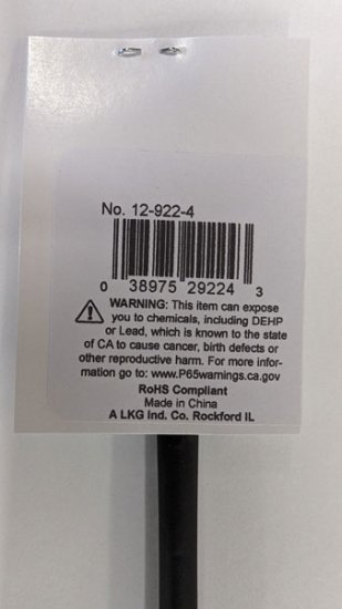 1/4" Black 48" Thin Wall 2:1 Polyolefin Heat Shrink Tubing