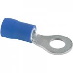 Ring Terminal Insulated Vinyl (PVC) 16-14Awg 3/8" (10Pk)