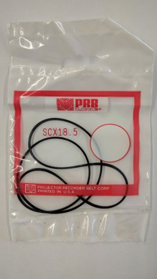 SCX18.5 Square Belt 18.5\" IC, .049\" CS, .049\" Wall Thickness