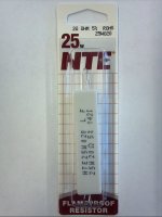 20 Ohm 25W Cermet Power Wirewound Resistor 5% Tolerance