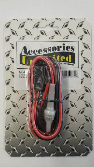 3-Pin Heacy Duty CB Power Cord (16Awg)