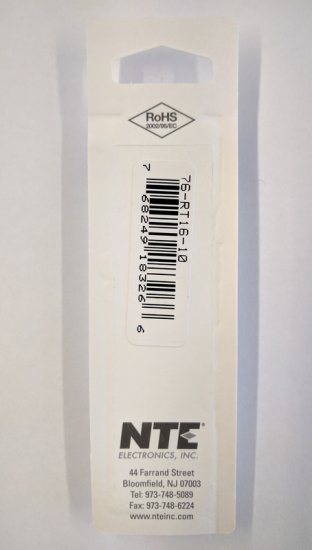 Ring Terminal Non-Insulated 16-14Awg #10 Stud (10Pk)