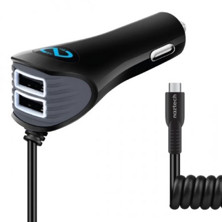 Naztech Corded TRiO USB-C Adaptive Fast Charger