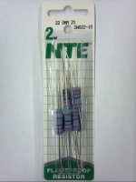 22 Ohm 2 Watt Metal Oxide Film Resistor (10Pk) 2% Tolerance
