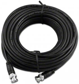 75Ft RG-58A/U Double Shield Cable, BNC Plug/Plug