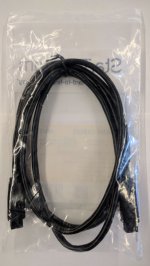 6Ft 1394b 9 Pin to 9 Pin Firewire 800 Cable M/M