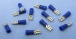 Quick Connect Female Insulated 16-14Awg 0.187" (15Pk) Blue Vinyl