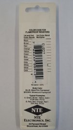 2.7 Ohm, 1/8W, 2% Metal Film Flameproof Resistor (6Pk)