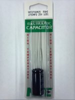 2,700uf 25V 105°C Radial Lead Electrolytic Capacitor