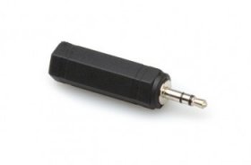Adaptor 1/4in TS to 3.5mm TRS