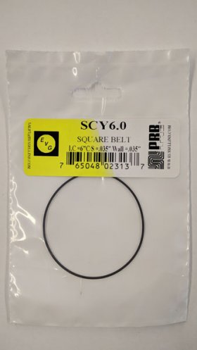 SCY6.0 Square Belt 6.0" IC, .035" CS, .035" Wall Thickness