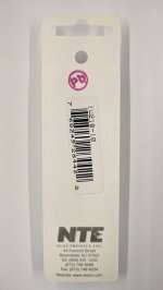 1.8K Ohm 1 Watt Metal Oxide Film Resistor (10Pk) 2% Tolerance