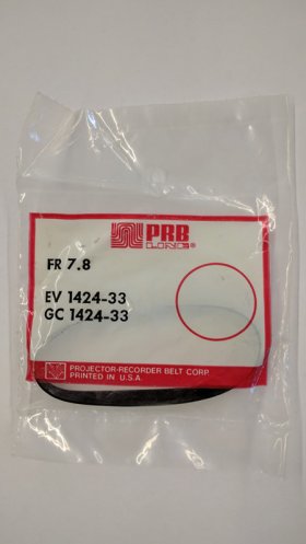 FR7.8 Flat Rubber Belt 7.7" IC, 0.30" CS, 0.04" Wall Thickness