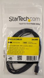 USB-C to USB-A Cable - M/M 2 m (6 ft.) USB 2.0 USB-IF Certified