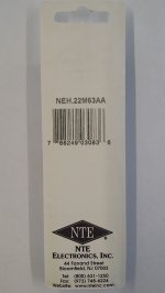 0.22uf 63V Axial Lead Electrolytic Capacitor