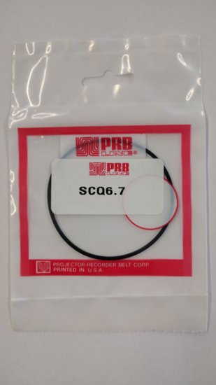 SCQ6.7 Square Belt 6.7\" IC, .055\" CS, .055\" Wall Thickness