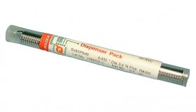 60/40 RA300 Rosin Core Solder Dispenser Pack, .032", 0.6oz