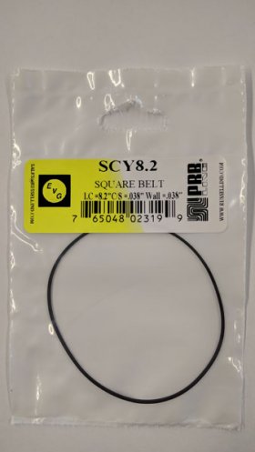 SCY8.2 Square Belt 8.2" IC, .038" CS, .038" Wall Thickness
