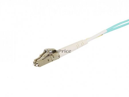 15M (49.5') 10Gb Fiber Optic Cable LC/LC Multi Mode Duplex Aqua
