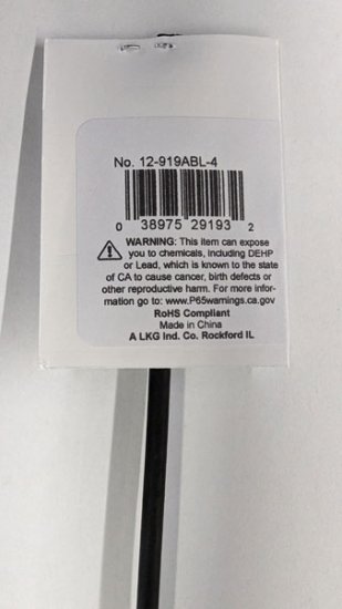 1/8" Black 48" Dual Wall 3:1 Polyolefin Heat Shrink w/Adhesive