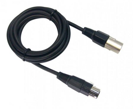 12Ft Microphone Cable, XLR F to XLR M