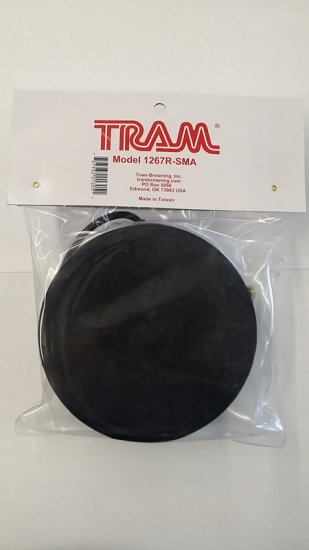 5-1/2" NMO Magnet Mount With 17' RG-58A/U SMA Plug