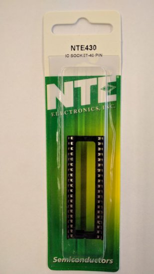 NTE430 Socket for 40 Lead DIP Type Package