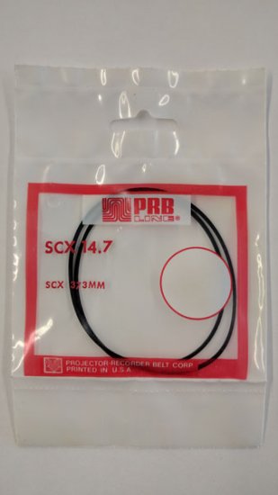 SCX14.7 Square Belt 14.7\" IC, .048\" CS, .048\" Wall Thickness