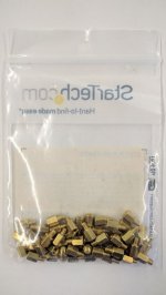 Replacement PC Mounting #6-32 to M3 Metal Jack Screw Standoff 50