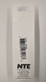 3.3uf 50V Non-Polar Axial Lead Electrolytic Capacitor