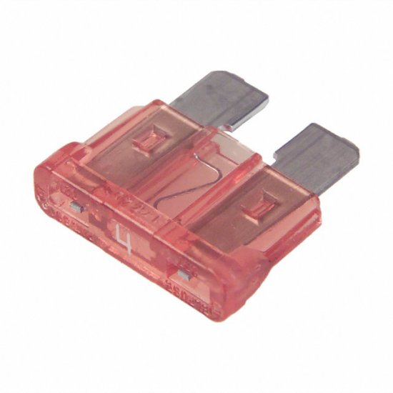 4 Amp Pink (ATC) Blade Fuse 32V (5Pk) Fast Acting