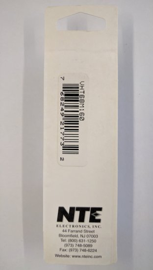 68uf 160V 105°C Radial Lead Electrolytic Capacitor