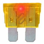 20 Amp Yellow (ATC) Lighted Blade Fuse 32V (5Pk) Fast Acting