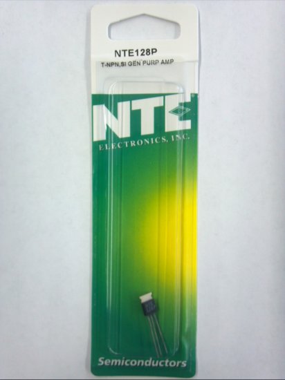 NTE128 Transistor NPN (1Pk) 100V IC-1A TO-23 Aud Output Vid Driv