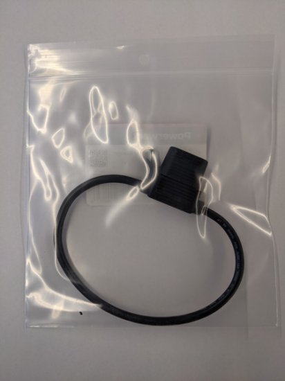 ATC/ATO Inline Fuse Holder (Gauge: 10, Color: Black) 40A Limit