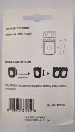 Modular Switch Bracket .50" Dia. Hole (2Pk)