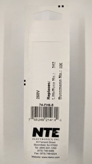 Panel Mount Fuse Holder 6X30mm (3AG) 10A 250V (2Pk)