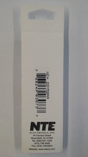 0.22uf 50V Axial Lead Electrolytic Capacitor