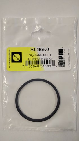 SCB6.0 Square Belt 6.0" IC, .10" CS, .10" Wall Thickness