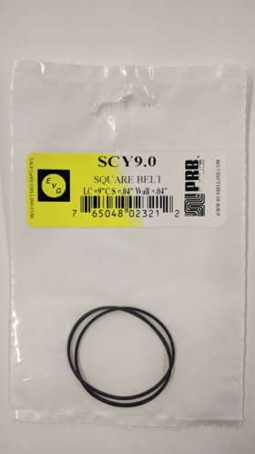 SCY9.0 Square Belt 9.0" IC, .04" CS, .04" Wall Thickness