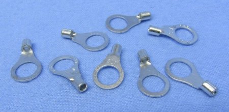 Ring Terminal Non-Insulated 16-14Awg 5/16" Stud (10Pk)