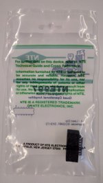 NTE997 IC, Quad Operational Amplifier, 14-Lead DIP