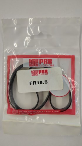 FR18.5 Flat Rubber Belt 18.5" IC, .315" CS, .049" Wall Thickness